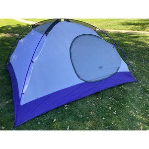 Eureka Mountain Pass XT Tent Purple/Grey Has 2 Extra Poles 7.6’ x 5’ x 3.6’